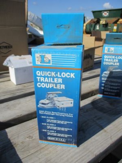 NEW Quick Lock Trailer Coupler 1 7/8"