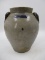 2 Gal. Decorated Salt Glaze Jar / Urn  - E.H. Merril