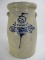 5 Gal. Ripley Illinois Salt Glazed 1878 Stoneware Churn