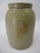 D. Melcher Parish, Iowa Des Moines County Stoneware Jar