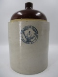 5 Gal. Buckeye Pottery Co. - Macomb, IL Shoulder Jug