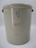 6 Gal. Red Wing Union Stoneware Crock