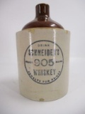 1 Gal. Schneider's 905 Whiskey Advertising Jug - St. Louis