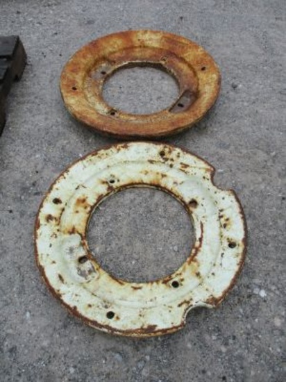 2 Oliver Rear Wheel Weights