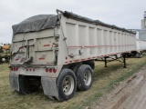 1985 East 39' Frameless Dump Trailer