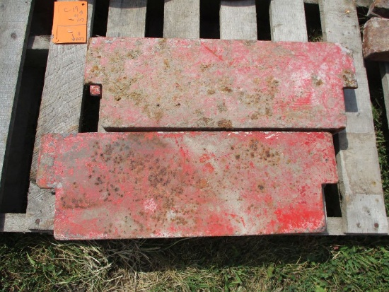 (2) Front Weights