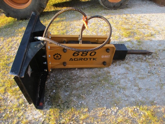 NEW Agrotk Quick Attach Breaker