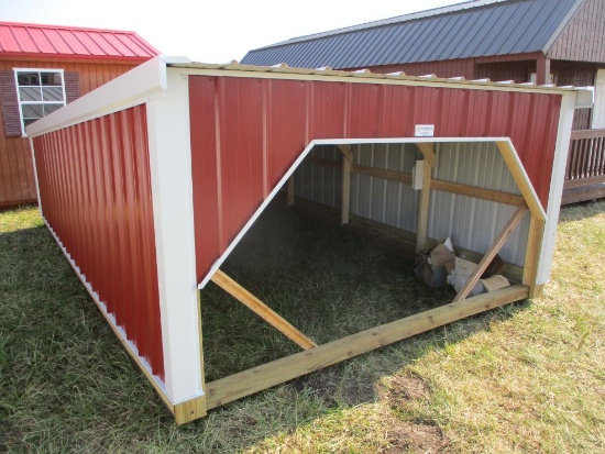 10' x 16' Calf Hutch