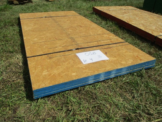 (4) 3/4" OSB Sheets