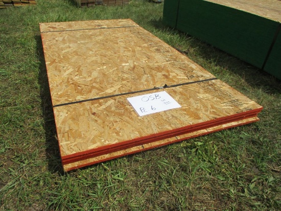 (6) 3/4" OSB Sheets