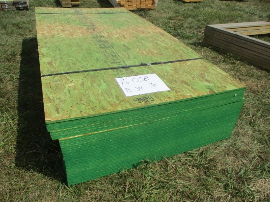 (39) 7/16" OSB Sheets