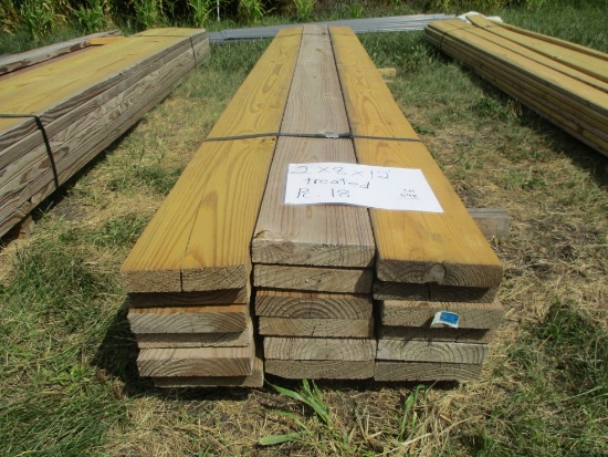 (18) 2x8x12 Treated Lumber