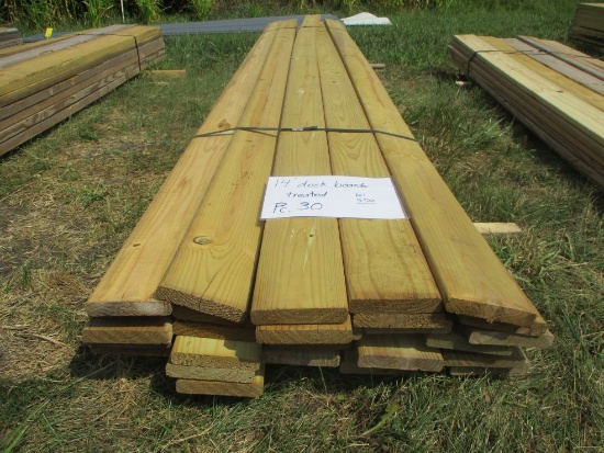 (30) 14' Deck Boards