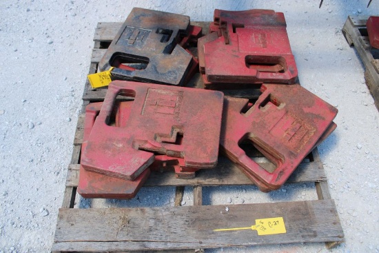 (10) IH Suitcase Weights