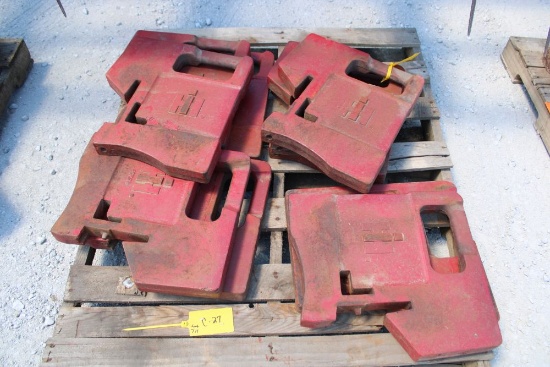 (10) IH Suitcase Weights