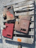 (3) IH Suitcase Weights
