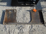 Quick Attach Walk Through Plate