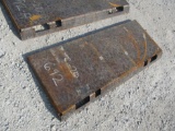 Quick Attach Blank Plate
