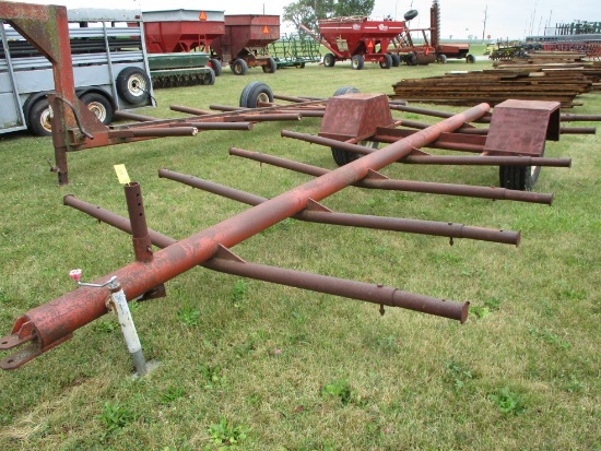 Bumper Hitch Bale Hauler