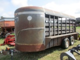 1989 Rawhide Livestock Trailer