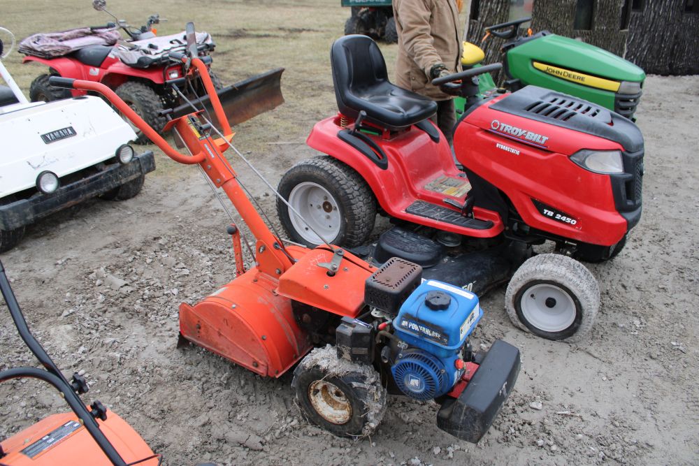Wizard Rear Tine Garden Tiller Western Auto 3.5hp Tiller Vintage
