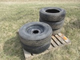 Lot (5) B.F. Goodrich 225/75R-16 Tires