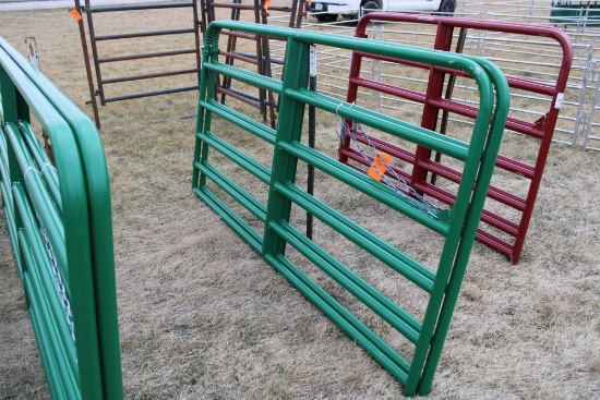 (2) 8' Pipe Gates - NEW
