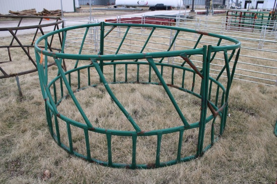 Hay Ring Bale Feeder - No Rot