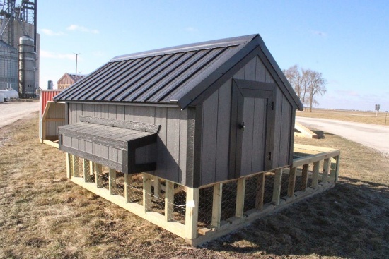 10' x 16' Chicken Coupe NEW