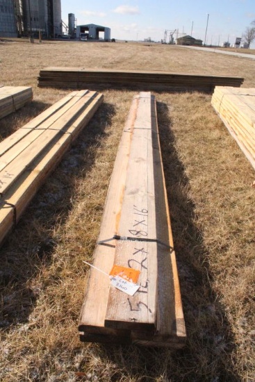 LOT (5) 16' x 2" x 8" NEW Treated Lumber