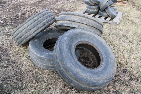 (4) 11.00-168L Implement Tires