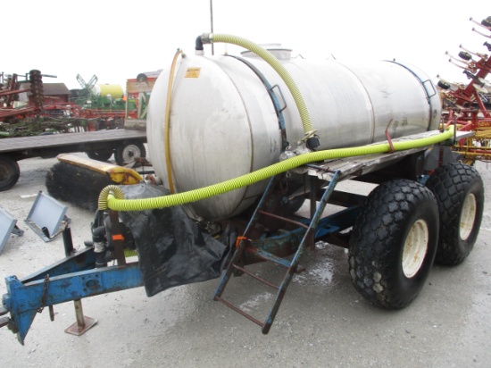 1,000 Gal Tender Trailer