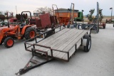 2002 Tilt Utility Trailer
