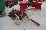 (2) Bottom White Wheel Plow