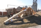 48' x 56' x 16' Open Front Pole Building Package