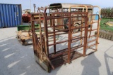 Home Built Cattle Shute
