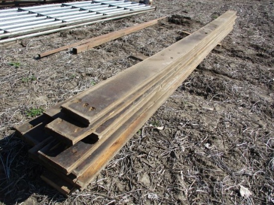 (11) Tongue and Groove Boards 2" x 8" x 16'