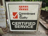 Case Tractor Dealership Sign