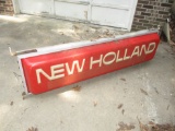 New Holland Tractor Dealership Sign