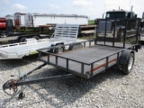 Single Axle Utility Trailer