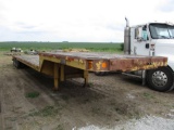 1973 Fontaine Step Deck Trailer