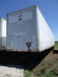 1999 53' Wabash Van Trailer