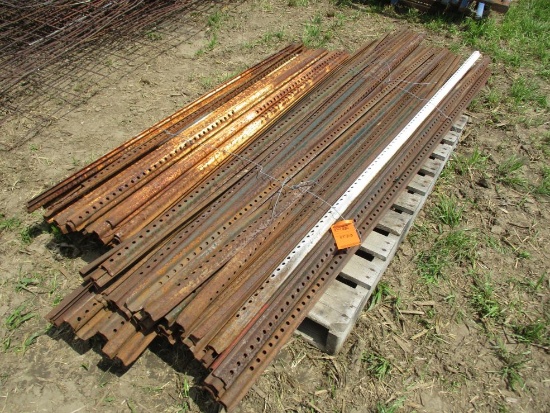 Lot of Seed Corn Sign Posts