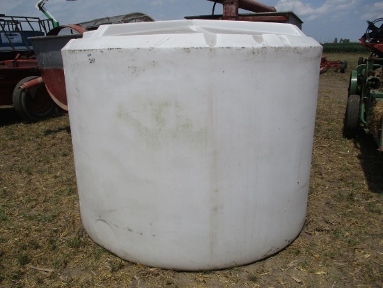 1500 Gal Poly Tank