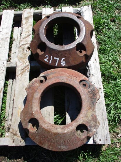 (2) Wheel Weights