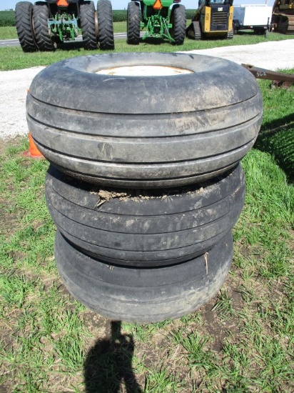 (3) 16.5L-16.1SL Implement Wheels and Tires