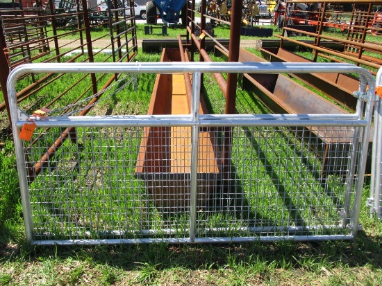 Lot of (2) 8' Pipe Gates