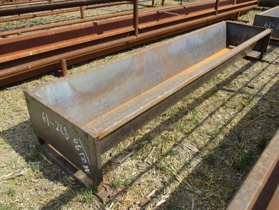 10' Steel Feed Bunk