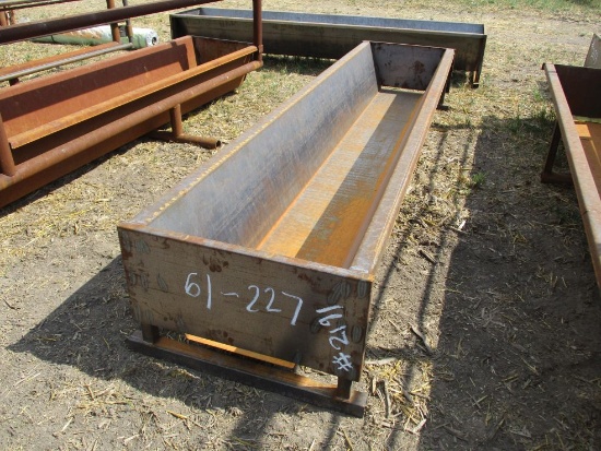 10' Steel Feed Bunk
