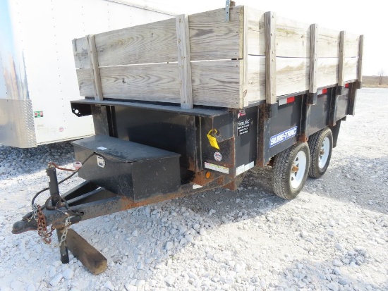 2014 Sure-Trac 10' Dump Trailer